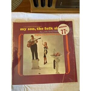 Allan Sherman ‎My Son, The Folk Singer 33RPM Warner Bros 1962 Live Comedy